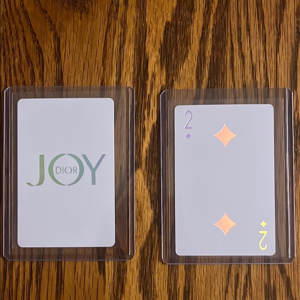 Dior JOY Playing Card